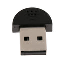 USB Plug Small Mini Desktop Audio Speech Recording Microphone Mic for Laptop