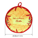 Tortilla Pancake Warmer Pouch Food Insulation Bag Microwave Oven Lunch Bag