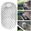 4pcs Roof Gutter Guard Filter Stainless Steel Strainer Leaf Drain Net Cover