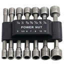 14pcs Torque Wrench Hex Socket Sleeve Head Bits Set 5-12mm Spanner Key Grip