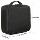 Portable Mini Travel Make Up Cosmetic Bag Case Large Capacity Double Layer  R6T1