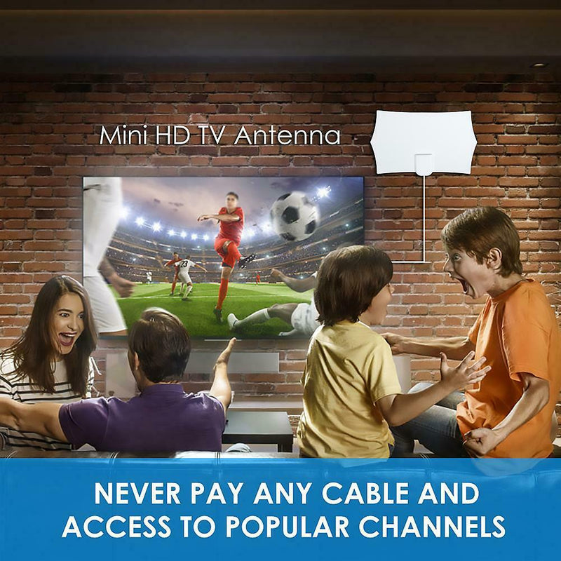 JT0176 960 Miles 4K HDTV 1080P Indoor Digital Antenna Signal Receiver Amplifier