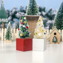 Christmas Mini Tree Artificial Pine Table Gift Ornaments Festival Home Bar Decor