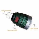 Usb Rechargeable Flashlight Waterproof Mini Flashlight Led Glare Flashlight W8G5