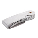 R26-80mm Measure Tool 16 Leaves Metal Radius Gauge Gage