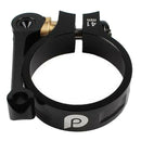 41 mm Bike Seat Post Clamp Seat Tube Clip for 33.9 mm Seatpost Black