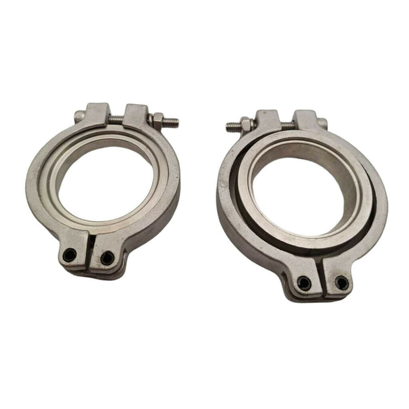 44mm Stainless Steel Flange / V Clamp Set For WASTEGATE Tial V-band Kit