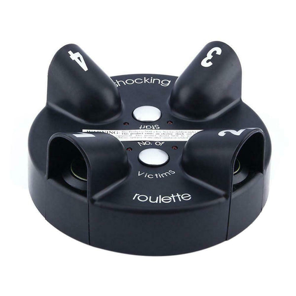 Lucky Electric Finger Game Machine Electric Shocking Roulette Lie Detector A#S