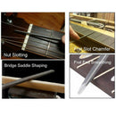 10Pcs Diamond Needle File Set 5.5 Inch Total Length Diamond File for Guitar