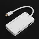 1080P Mini Displayport DP Male to HDMI DVI VGA Audio Female Adapter Cable