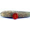 4pcs Engraved Red Jasper Reiki Chakra Gemestone Palm Stones  Crystals