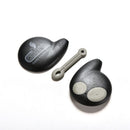 2 X Replacement 2 Button Remote Key Shell Case Fob For Cobra Alarm 7777 / l 3C