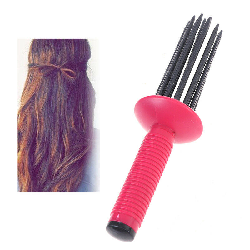 Airy Curl Styler Tool Hair Comb Curler Roller Non Heated Volume Without DamS Ew