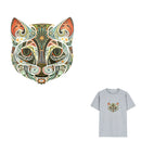 Cartoon Cat Patches Iron On Stickers Heat Transfer Patch For T-Shirt Appl ME