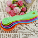 5x Plastic Measuring Spoons (1 / 2.5 / 5 / 7.5/ 15ml) Sugar Cake Baking Spoon 3C