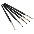 5Pcs Polymer Clay Tools Carving Craft Brush Pottery Tools Clay Sculpture Nail