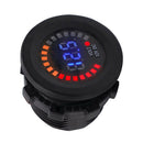 CS-489A1 Car Voltmeter LED Digital Voltage Meter for Motorcycle Boat Marine