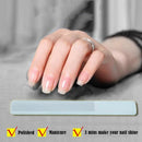 Glass Nail Shiner - Nano Glass Nail Files Crystal Nail Buffer Shine Polishe Z1Q3