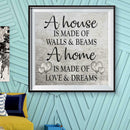 5D DIY Full Drill Diamond Painting Letter Embroidery Mosaic Craft Kit Decor