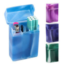Portable Ultra Thin Plastic Case Pocket Pouch Holder Business Card Box Container