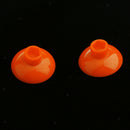 14x Thumbstick Thumb Stick Replacement for PS4 XBOX One Controller Orange