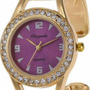 Chaoyada Fashionable Women's Bangles Watch Elegant Individuality Diamonds Q