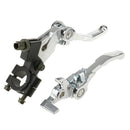 2PCS 22mm Handlebar Hand Control Reservoir Brake Clutch Levers Motorcycle