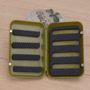 4 Grids Portable Fishing Lure Box Plastic Storage Case Waterproof Tackle