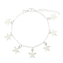 Fluorescent Bracelet Star Alloy Bracelet with Jewels Shining in the Dark Si A6G1