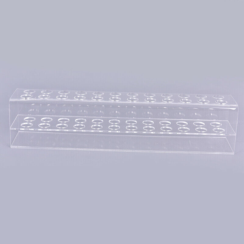 24 holes Makeup Eyebrow Brush Tube Organiser Bracket Tweezers Holder StandB Nw