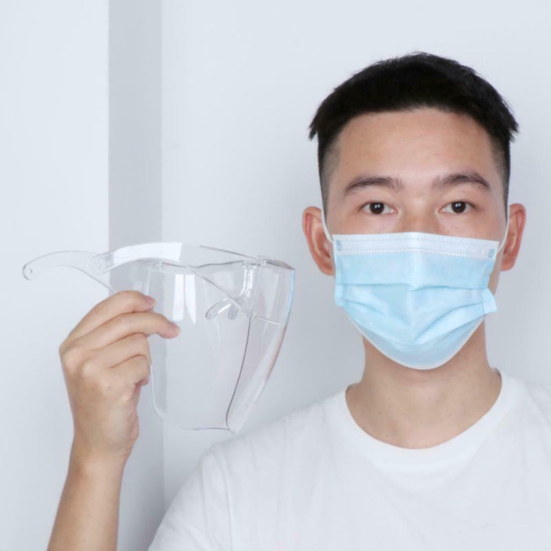 Clear Face Shield Visor Face Protection Shield,Anti Dust,Anti Spitting,Anti-fog