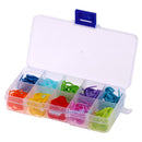 120pcs/Box 10 Colors Knitting Accessories Crochet Locking Stitch Markers Tool