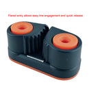 2Pcs Fast Entry Cam Cleat 3-12mm Dia. Wre Grommets For Marine Sailboats