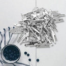 90pcs Mini Electrical Crocodile/Alligator Test Clip Clamp Jaw 10x42mm Silve U2M8