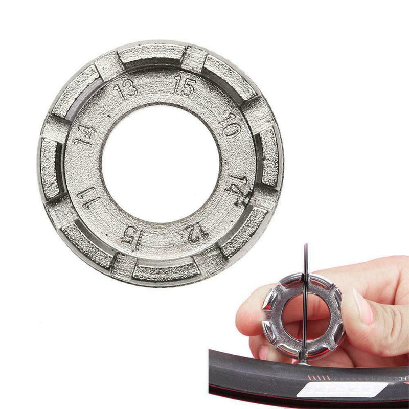 Bicycle Wrench Spoke Mountain Bike  Repair Tool Wheel Rim Steel Spanner