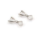 20x Findings Bail Connector Bale Pinch Clasp Pendants Craft Jewelry AccessorieM&