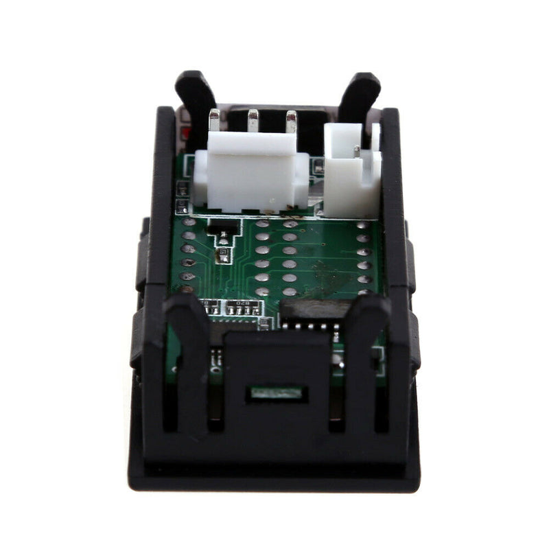 DC 0-100V 50A Voltmeter Ammeter Red and Blue LED Panel Amp Volt Gauge Meter