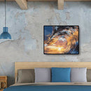 DIY Digital Oil Painting By Numbers Kits Surging Waves Drawing Sea Picture