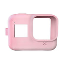 Silicone Case Protective Cover Shell for Gopro Hero 8 Black Camera (Pink)