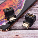 Mini HDMI (Type C) Male to HDMI (Type A) Female Adapter V1.4 Connector HDTV- OZ