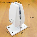 2x Office Cubicle Clips Partitions Panel Accessories For Wooden/Glass Partition