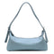 Elegant Women Solid Hobo Shoulder Bag Leather Armpit Sling Handbags (Blue) A