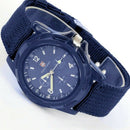 New Fashion Knitting Military Watches Army Watch Land, Sea And Air Forces S P3L9