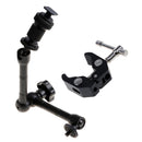 11" Magic Arm + Super Clamp Claw Clip for LED light Camera DSLR Rig LCD Monitor