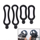 4pcs black rubber band pvc ring for t6 led headlight bike headlamp bicycle neES