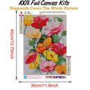 5D DIY Full Drill Diamond Painting Flower Rhinestone Cross Stitch (B860)