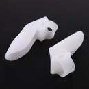 2pcs Silicone Splint Big Toe Separator Overlapping Spreader Protection