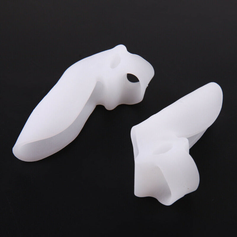 2pcs Silicone Splint Big Toe Separator Overlapping Spreader Protection