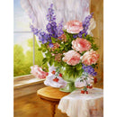 5D DIY Diamond Painting Full Flower Embroidery Cross Stitch Mosaic Picture A