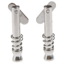 2Pcs 42mm Marine Stainless Steel Quick Release Pin For Boat Top Deck Hinge  ME